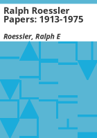 Ralph_Roessler_papers